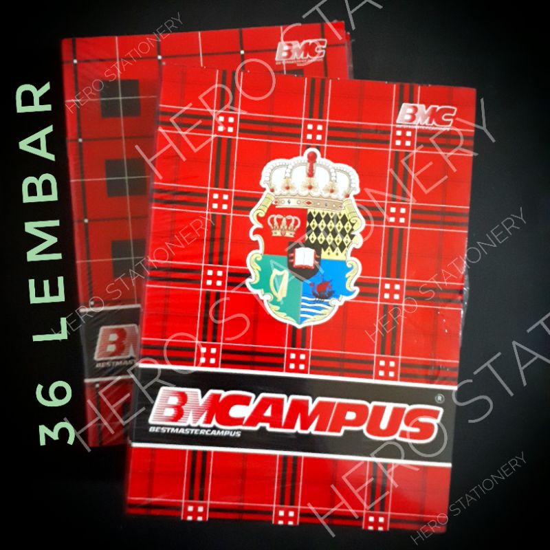 

Buku tulis bmc campus bm 36 lembar . 10 buku