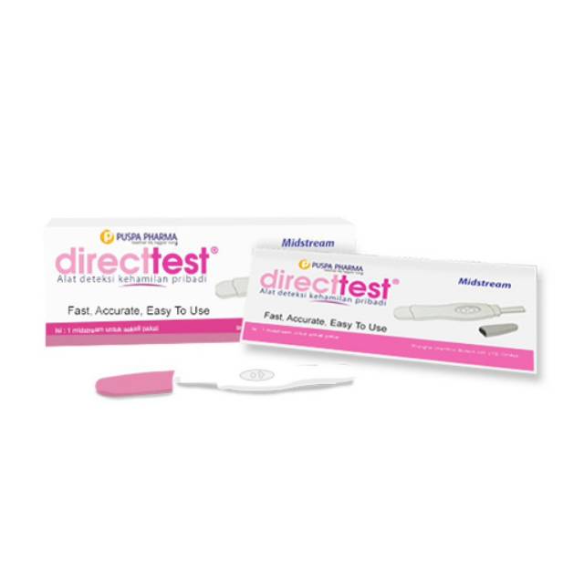 Test HCG Pregnancy Direct Test / Tes Kehamilan Directtest Midstream Original / Tes Compact Stik