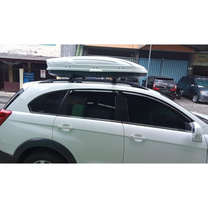 Paket Roofbox Crossbar Autobox 650 Liter Murah