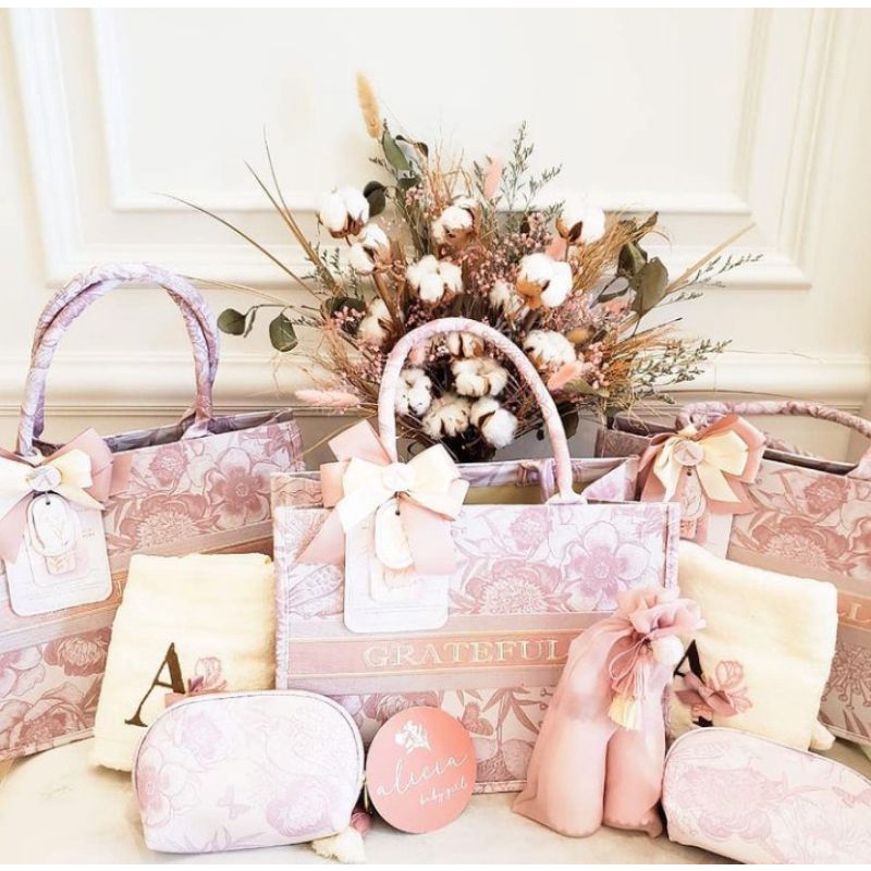 custom tas kanvas nama souvenir