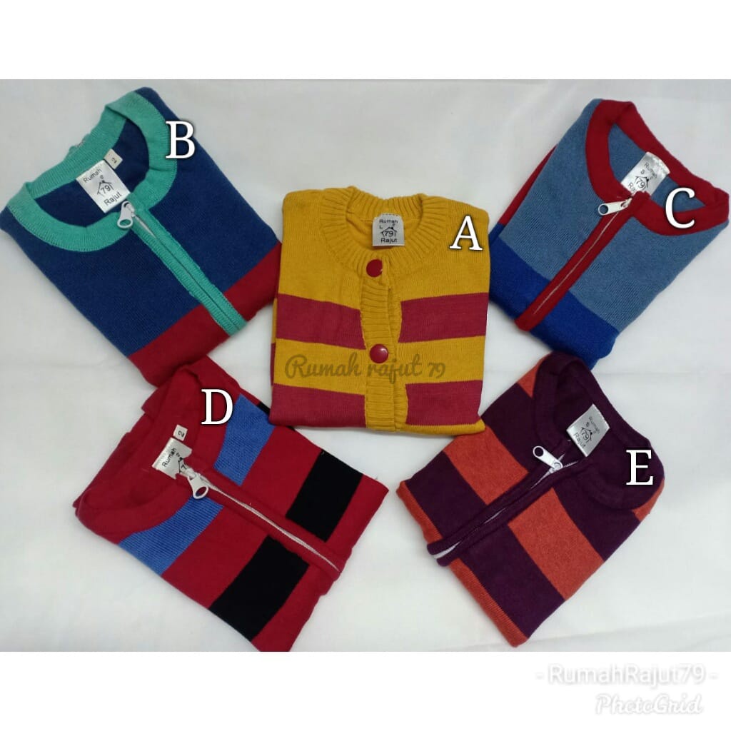 Baju bayi / Jaket bayi / Jaket Rajut Hoodie