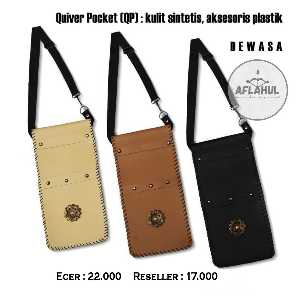 Quiver Pocket Aflahul Archery - Olahraga Panahan Murah Busur Panah Horsebow Archery