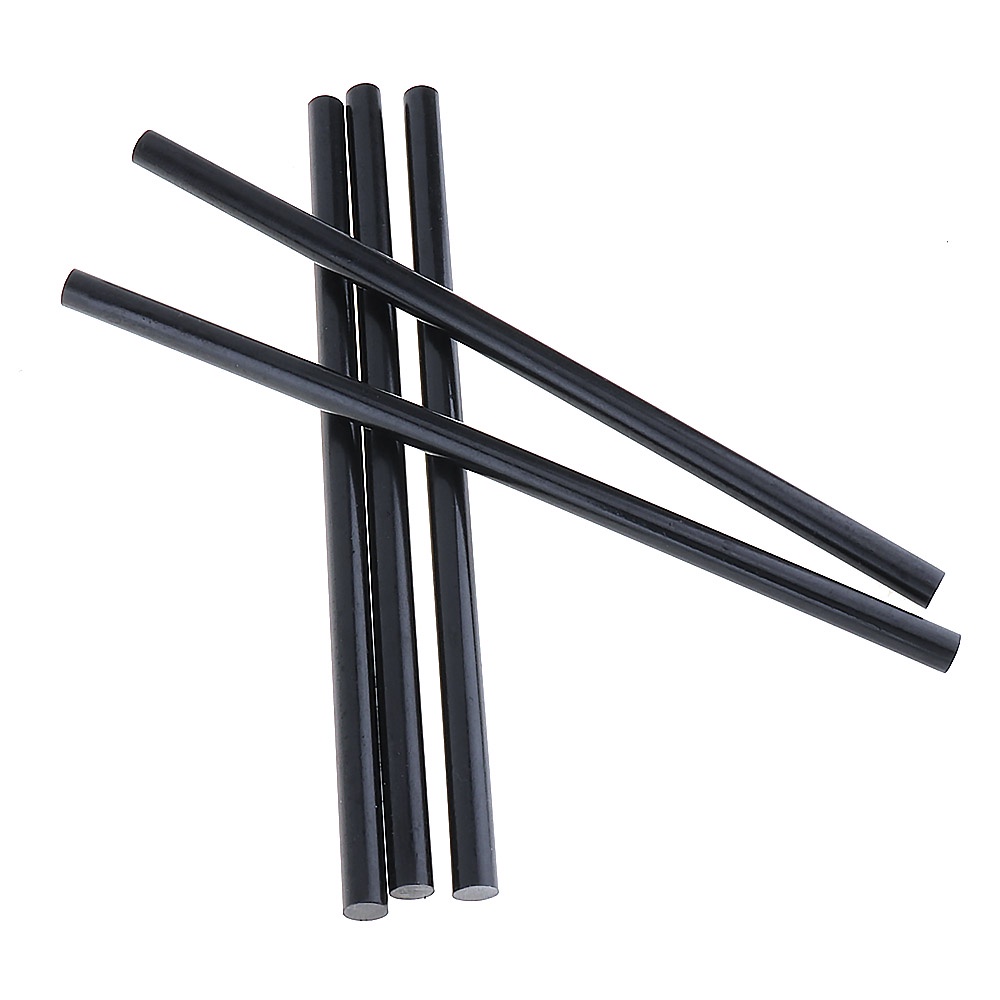 5pcs/set 11mm x 270mm Hitam Hot-melt G un Lem Stik Perekat DIY Tools
