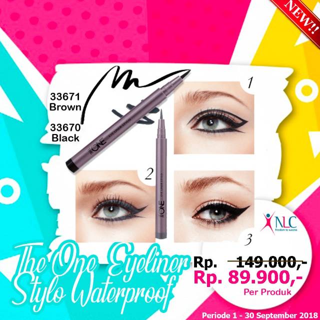 Oriflame The ONE Stylo Eyeliner BLACK waterproof
