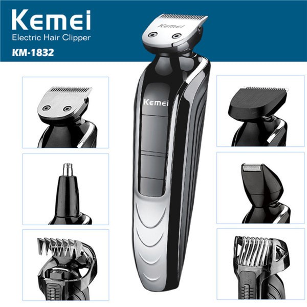 Kemei Km-1832 5 in 1 Hair Clipper-TARABABYSTORE