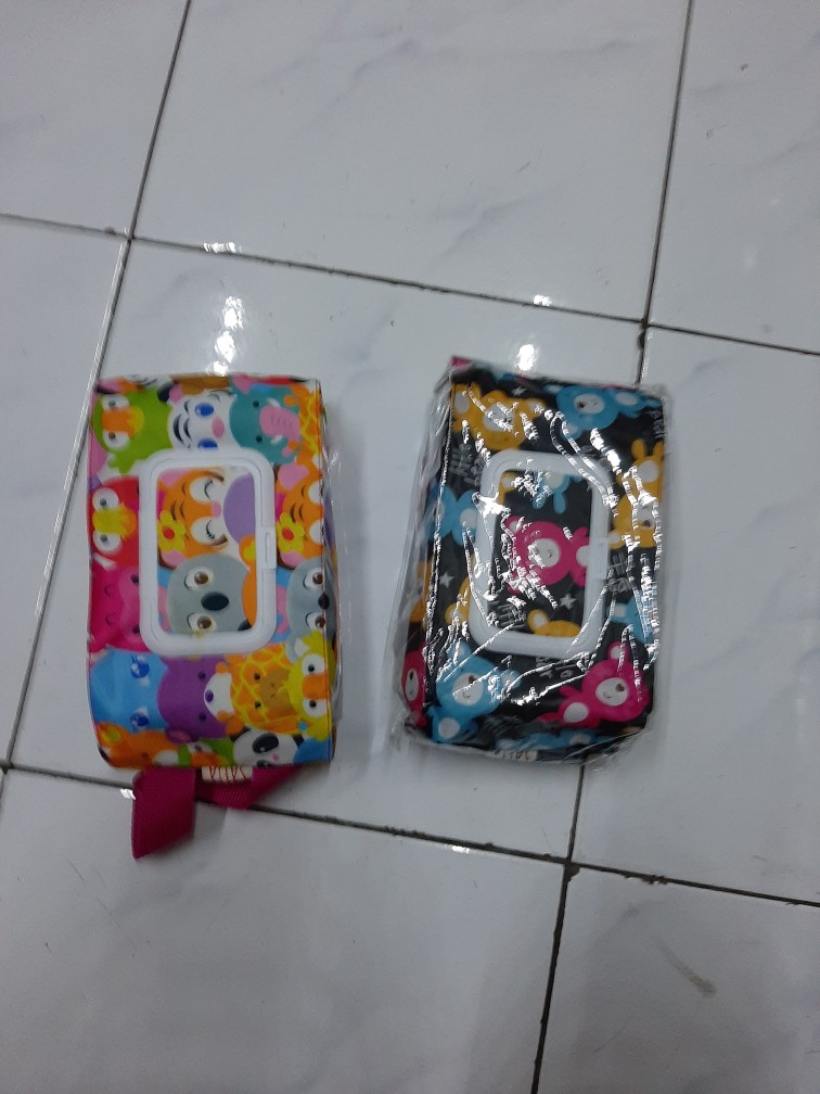 Tempat Tissue Basah Dan Kering 2in1 3in1 4in1 Panda Pink
