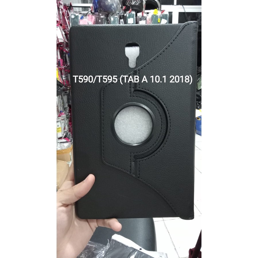 ROTARY STANDING Case Samsung Tab T515 T590 T800 Flip Cover Putar