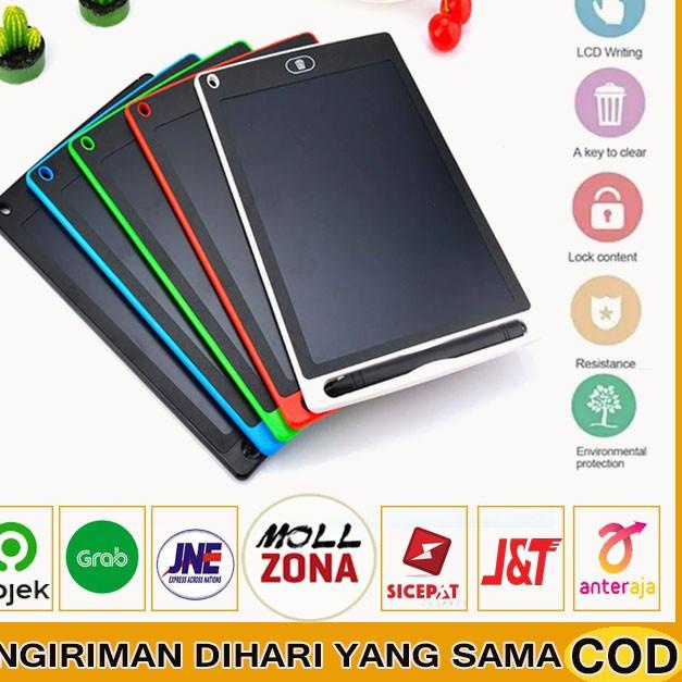 

[KODE TKPRP] PAPAN TULIS TABLET DIGITAL ANAK IPAD LCD WRITING DRAWING BOARD LAYAR 8.5