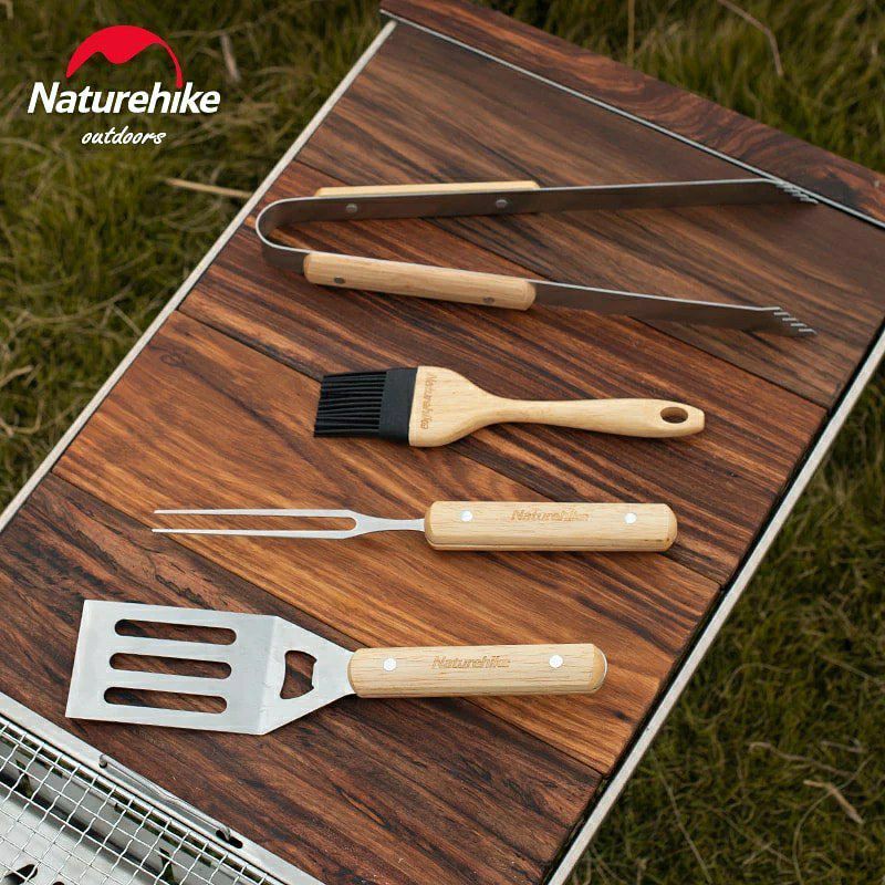 BARBEQUE ACCESSORIES NATUREHIKE NH20SK007 // PERALATAN BARBEQUE OUTDOOR CAMPING GLAMPING