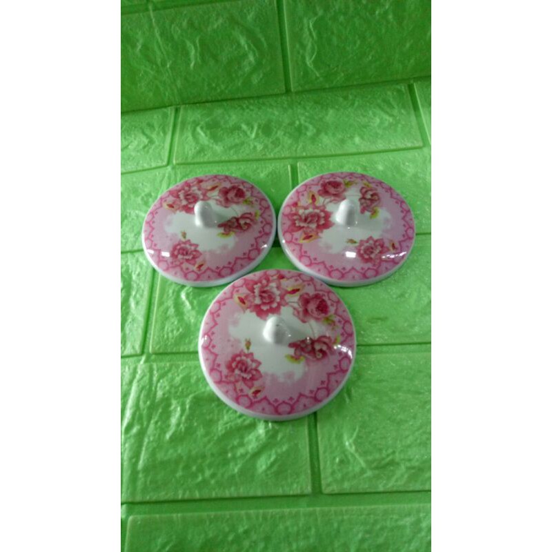 Tutup Gelas Motif Mug Melamine 3,5 Inch Maspion Vanda