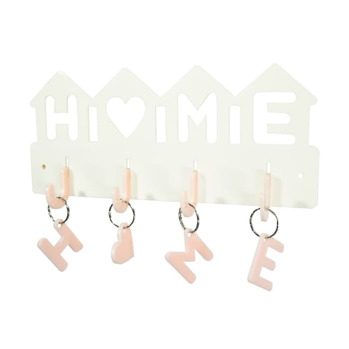 Queen_Fashions Tempat Gantungan Kunci Dinding Dekorasi Dinding Tempel Minimalis 1 Set Gantungan 1168