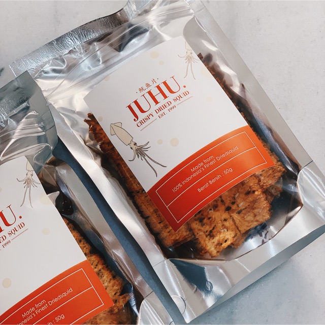 JUHU Crispy Dried Squid/ Snack Cumi/Juhi Garing Shopee Indonesia