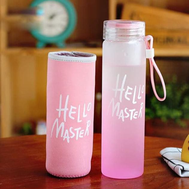 Botol Minum Unik Bentuk Mini Galon Infused Water BPA Free Bekal Anak Sekolah Kantor Office