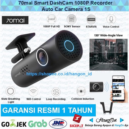 70mai Smart Dash Cam 1S 1080P Recorder Auto Car Camera Dashcam Mobil