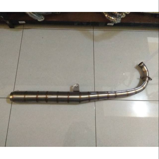 Knalpot racing rx king standar racing stainless steel