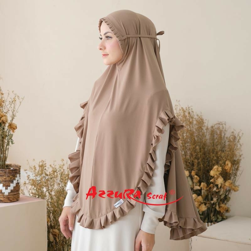 HIJAB AZZURA | REMPEL ATAS BAWAH | AZZURASCARF | HIJAB INSTAN | BERGO INSTAN | BERGO MARYAM-2