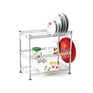  Zehn  CJ C1139 Dish Rack 3 Tingkat Rak  Piring  Shopee 