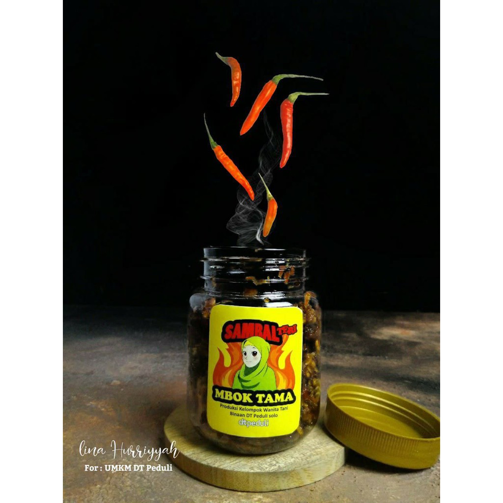 

Sambel Teri Pedas Kemasan Mbok Tama