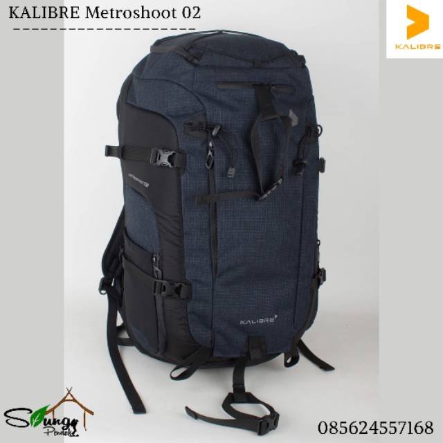 Tas Ransel Backpack Kamera Kalibre Metroshoot 02 Original