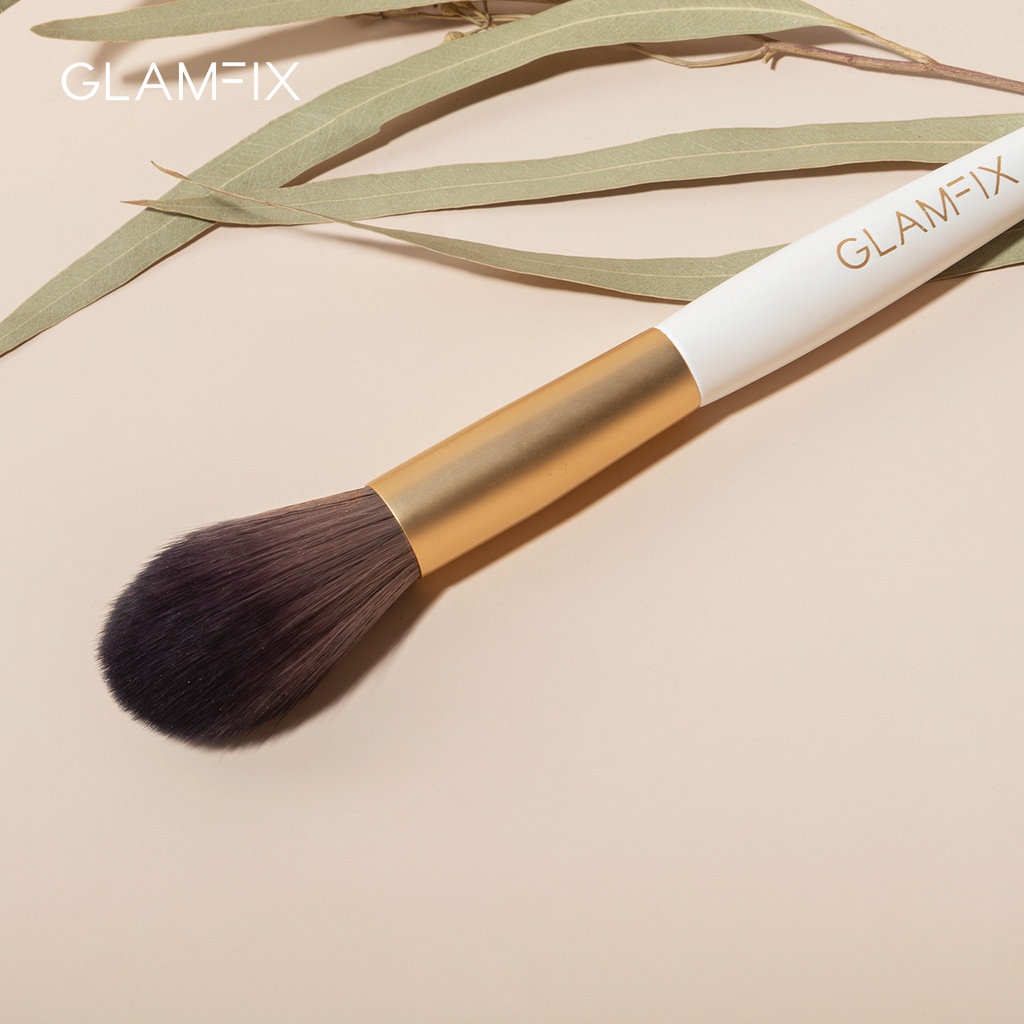 GLAMFIX Delicate Powder/Blush Brush Make Up 1 Pcs _ Kuas Make Up | GLAM FIX Alat Kecantikan Makeup YOU ORIGINAL