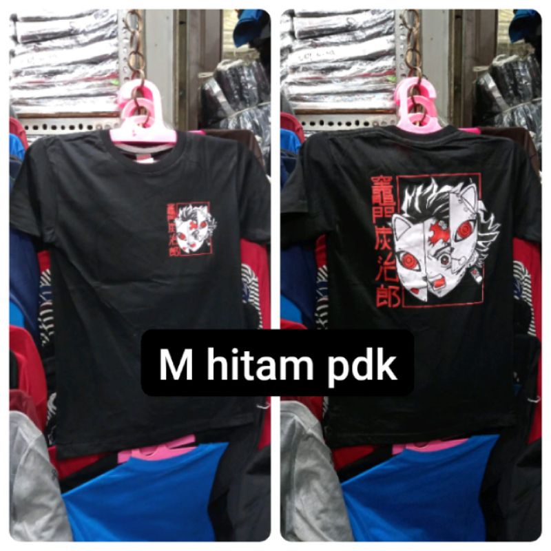 Kaos anak tanggung hitam murah ready