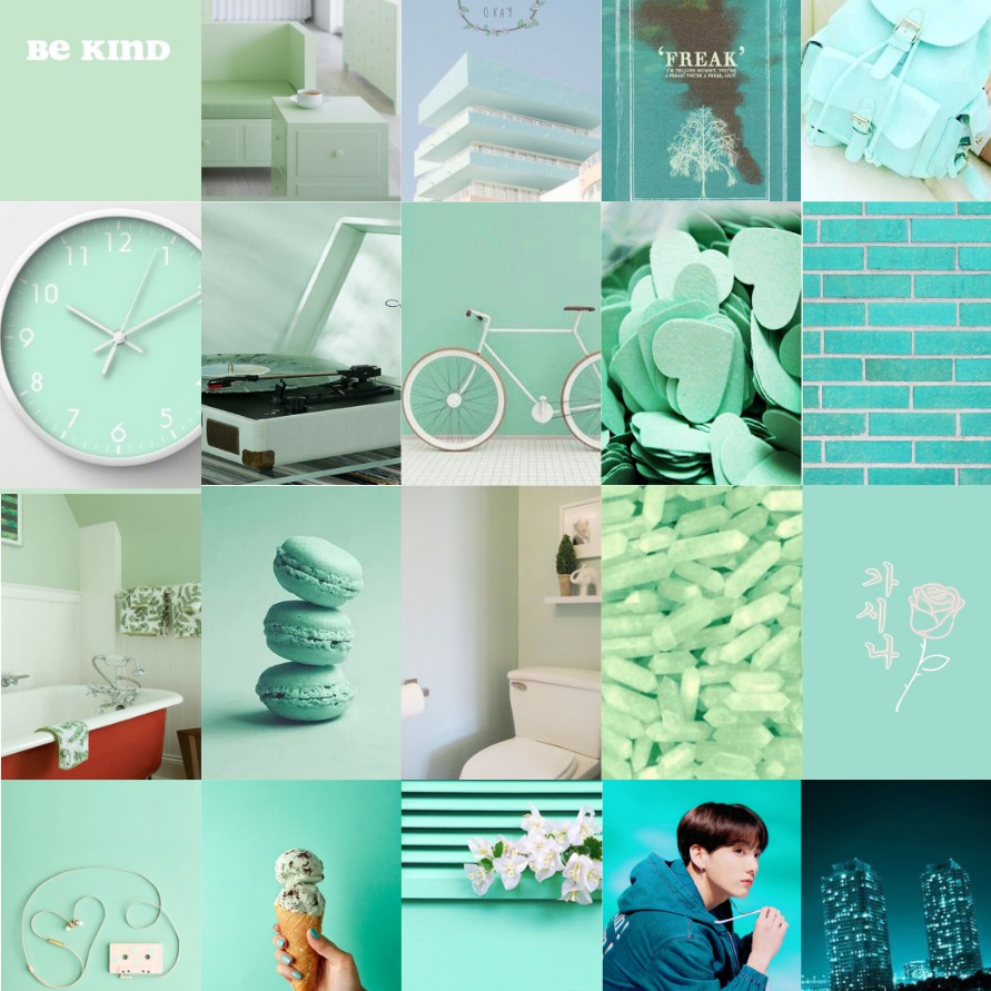 20 PSC POSTER TOSCA AESTHETIC DINDING WALLPAPER TUMBLR Shopee Indonesia