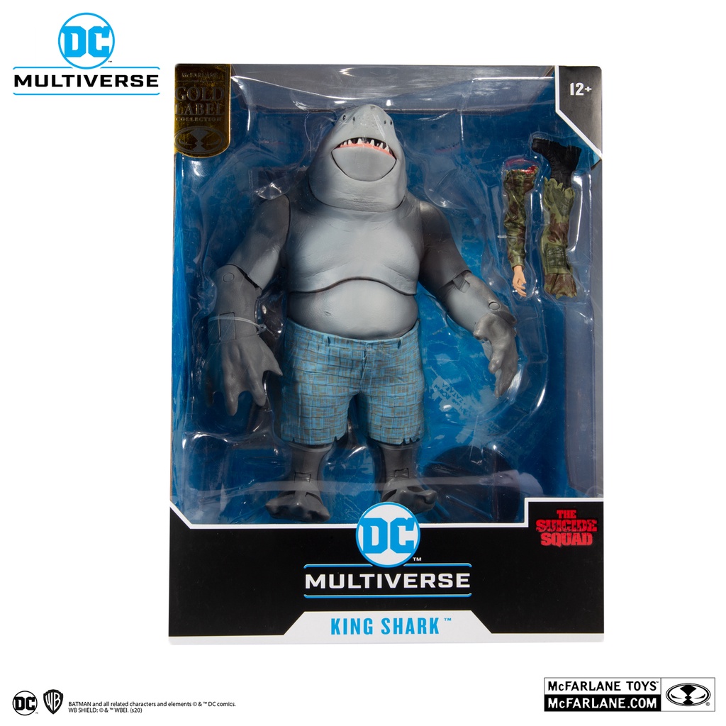 [McFarlane] DC Multiverse Suicide Squad Gold Label - King Shark