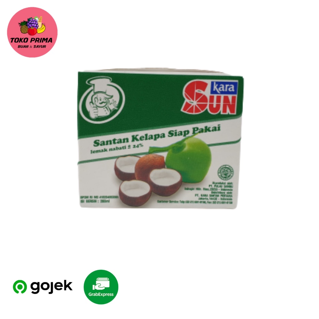

Sun Kara Santan Siap pakai (@200 ml)