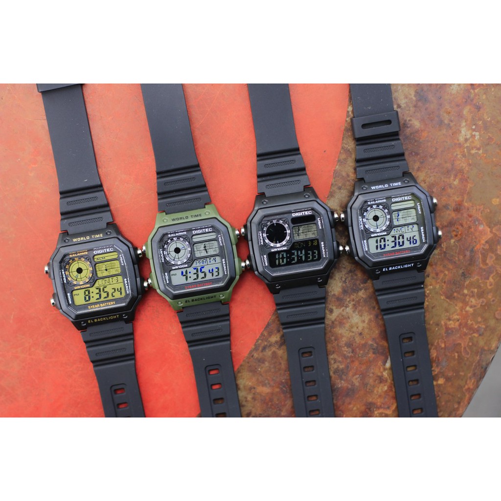 Jam Tangan Pria Digitec DG3080T 3080 Original