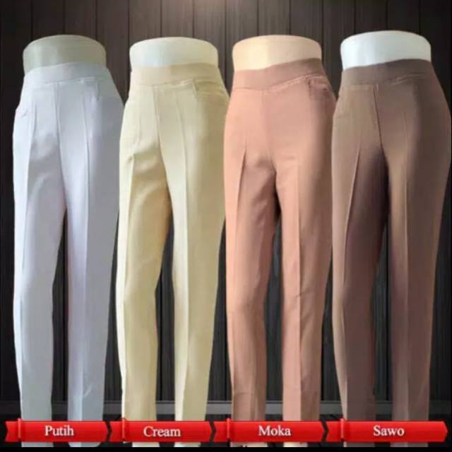 Celana cellia uk. 4L/ 5L/ 6L /celana celia /celana jumbo/celana bigsize celana kerja murah