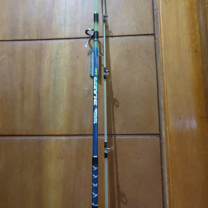 Joran fiber murah Tornado powerfull Blazer 180 - transparan 240cm