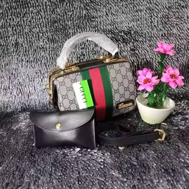 GUCCI DOCTOR/NEW KANVAS/TAS WANITA/HAND BAG/TAS IMPORT