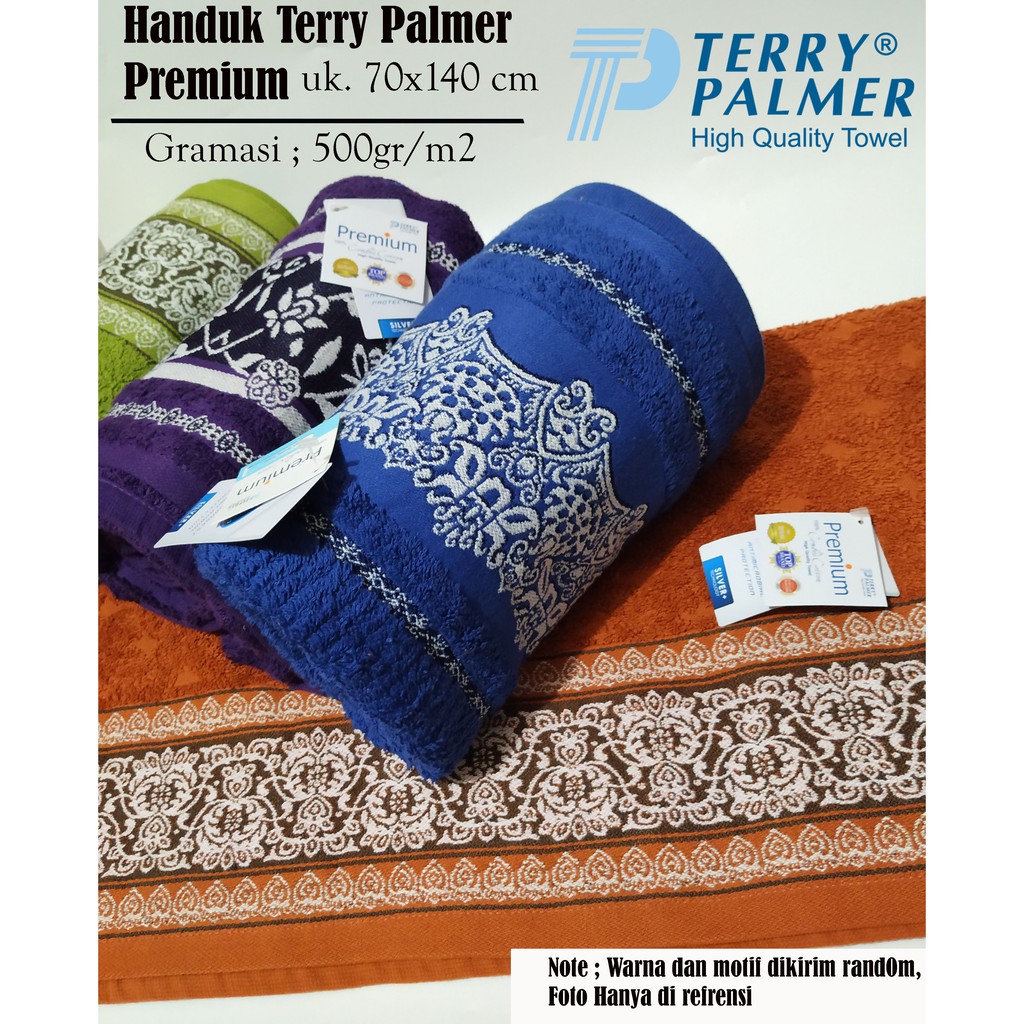 RC Terry Palmer Premium Handuk Mandi 70x140cm  / Handuk Mandi Dewasa Motif