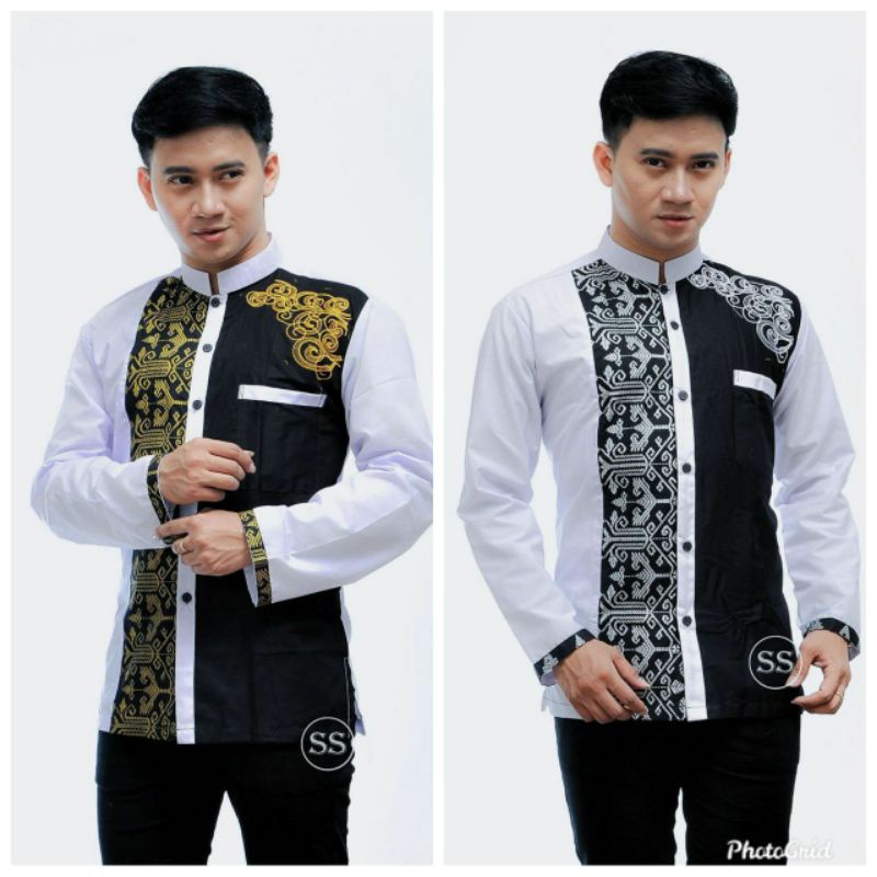 BAJU KOKO / BUSANA MUSLIM / KURTA LENGAN PANJANG / KATUN ADEM TEBAL / BUSANA MUSLIM PRIA / GAMIS PRIA