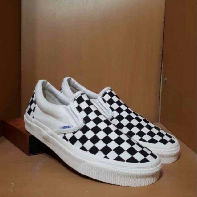 Vans Slip on chekerboard vault OG