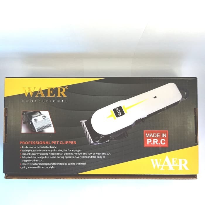 ALAT CUKUR RAMBUT CAS WAER WA-3038 HAIR CLIPPER RECHARGE