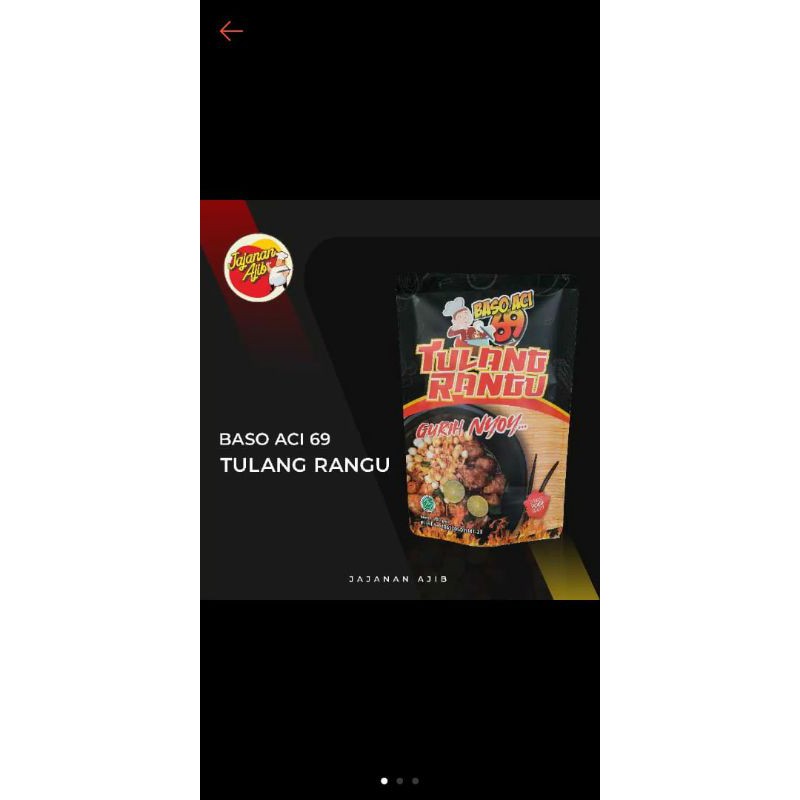 

Baso Aci 69 Tulang Rangu