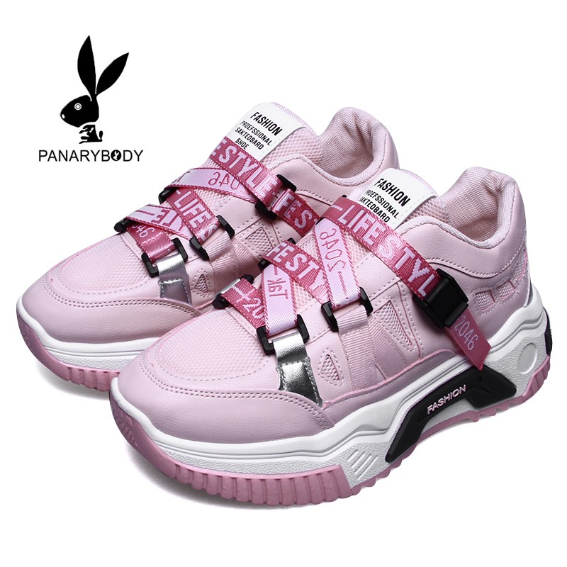 Sepatu Import Sepatu Sneakers Wanita Fashion Premium Qualit Sneakers Tali Panarybody-3