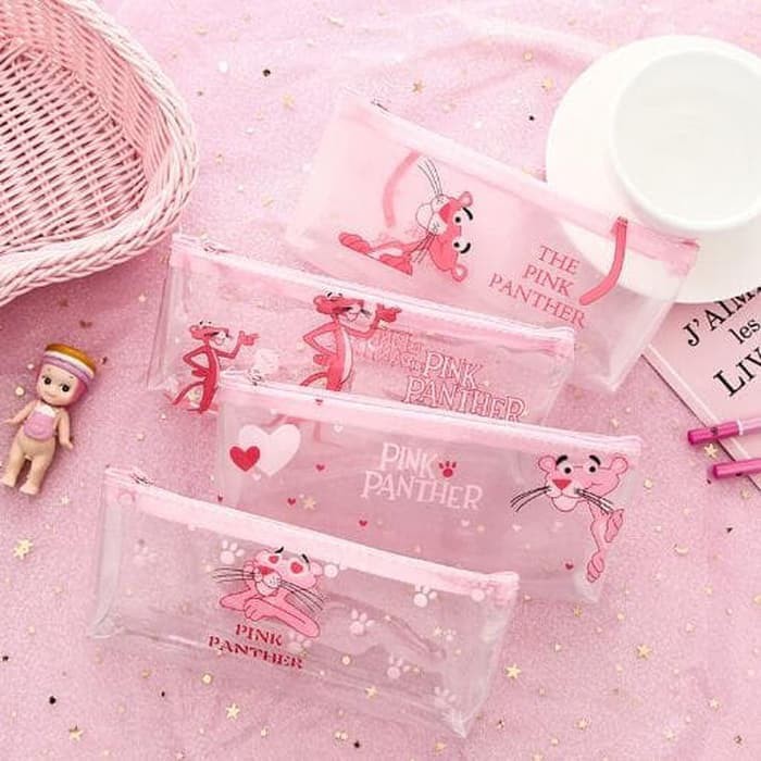 

GROSIR Kotak Pensil Pink Panther Kotak Pensil Plastik Pink Phanter
