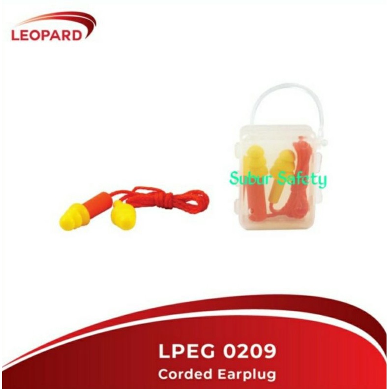 Corded Earplug "LEOPARD" LPEG 0209