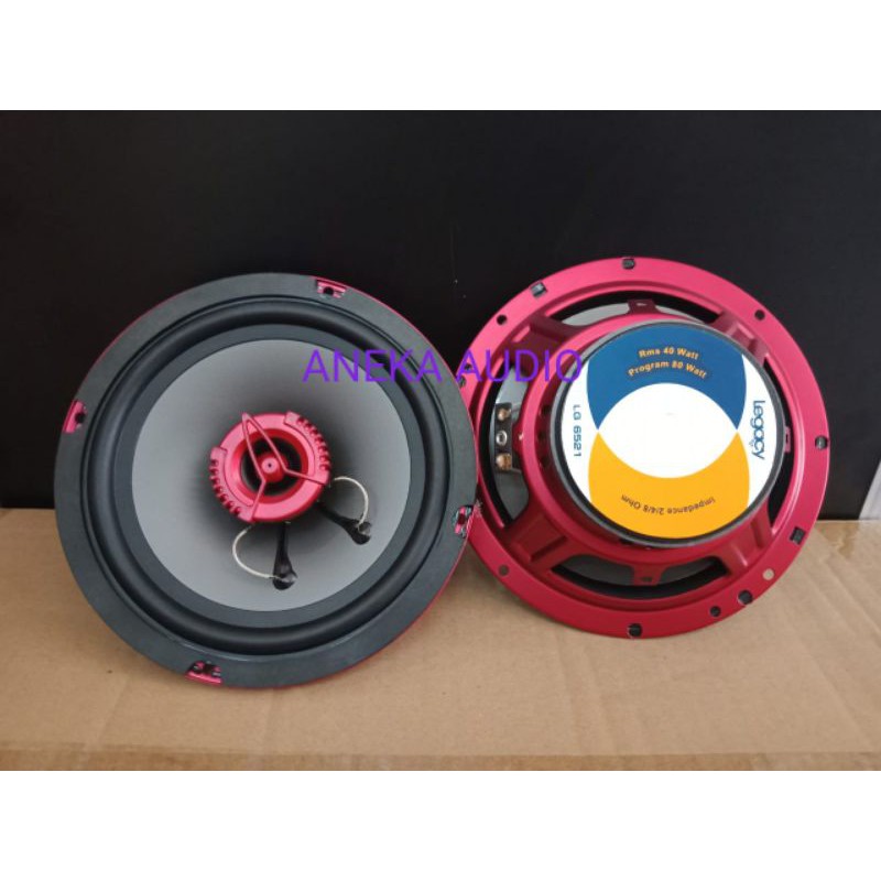 speaker coaxial LEGACY LG-6521bass mantap 6,5'