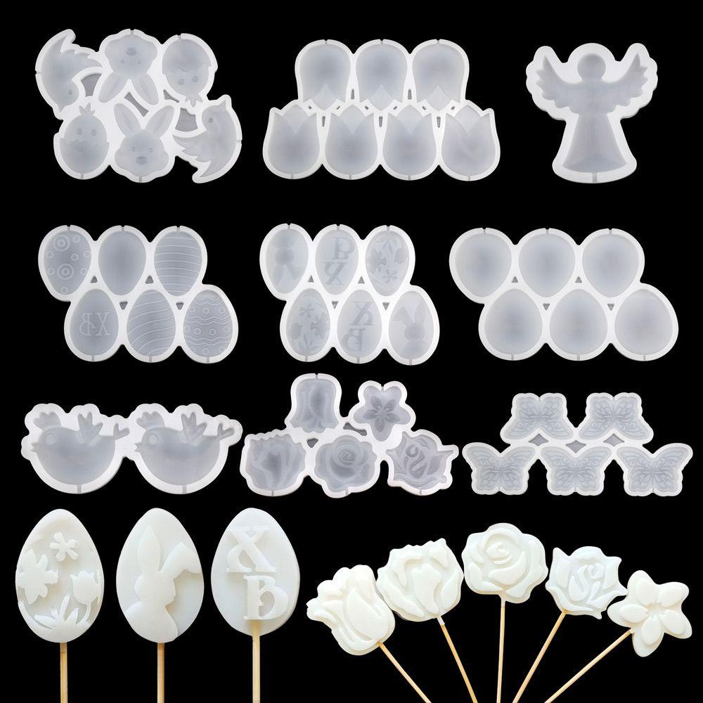 Cetakan Permen Nanas Butterfly/Bunga Cetakan Coklat Alat Dekorasi Kue Baking Aksesoris Silikon