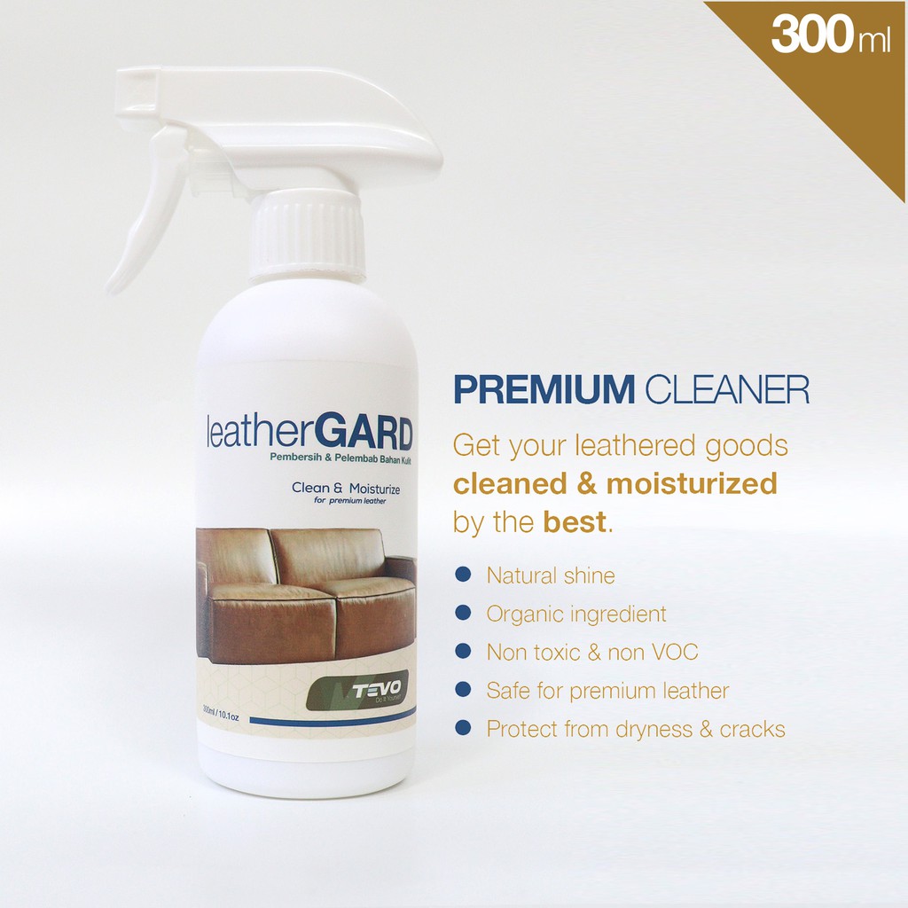 

TEVO LeatherGard Clean & Moisturize & Protect Premium Leather Goods Terbaik Pembersih & Pelembab