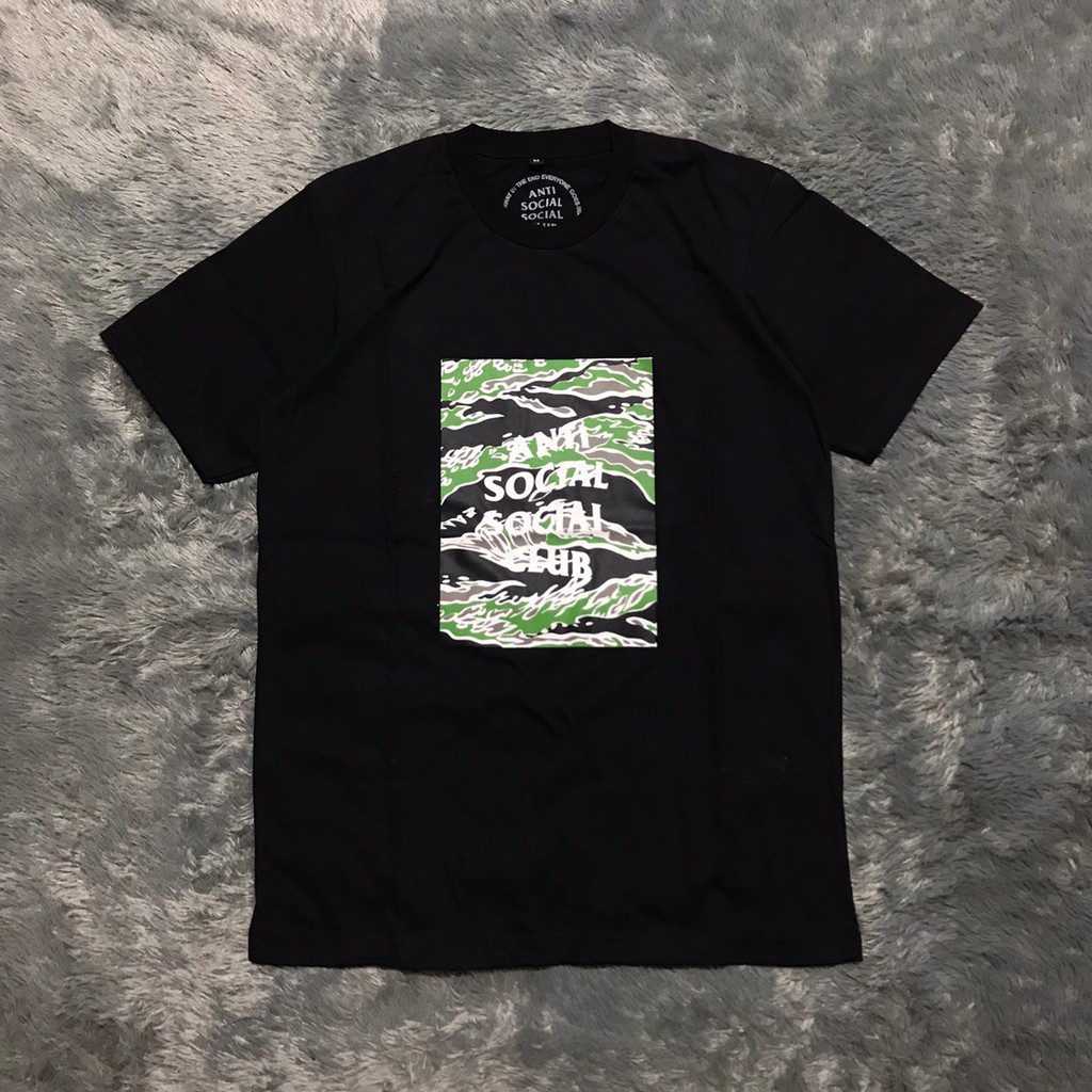 KAOS TSHIRT ASSC ANTI SOCIAL SOCIAL CLUB BOX GREEN CAMO HIGH MIRROR QUALITY TERLARIS