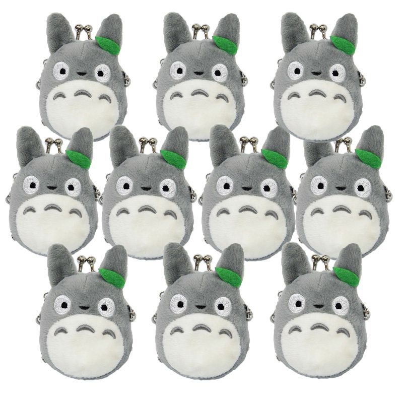 Totoro Jiranku Kiri Mainan Boneka Mewah Mini Holder Dompet Koin Mainan Hadiah