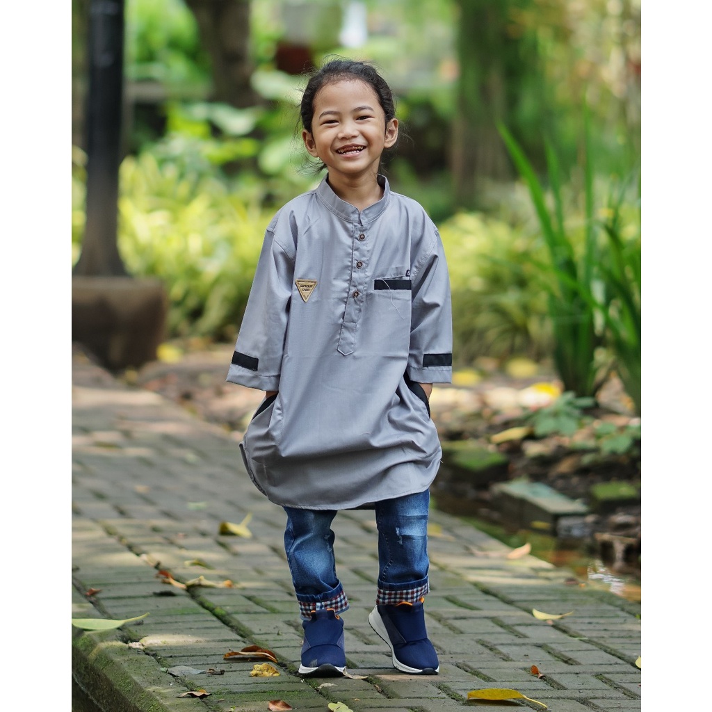 Baju Koko Kurta Anak Lengan Panjang dan Pendek Material Catton Adem Serap Keringat//Koko Kurta Anak GENIUS//Koko motif terbaru dan terlaris//koko kurta anak usia 7-9 tahun