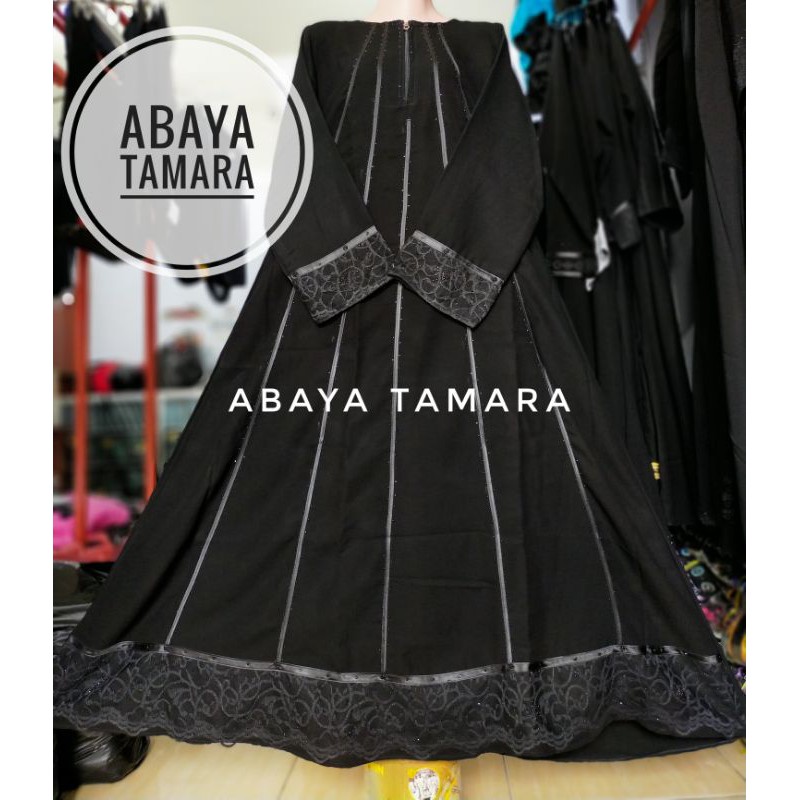Abaya motif brukat by ummi collection