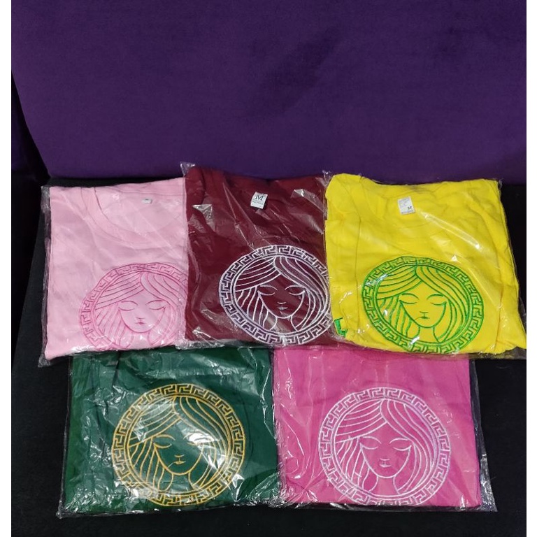 Baju Kaos Leafhea Bordir Lengan Panjang