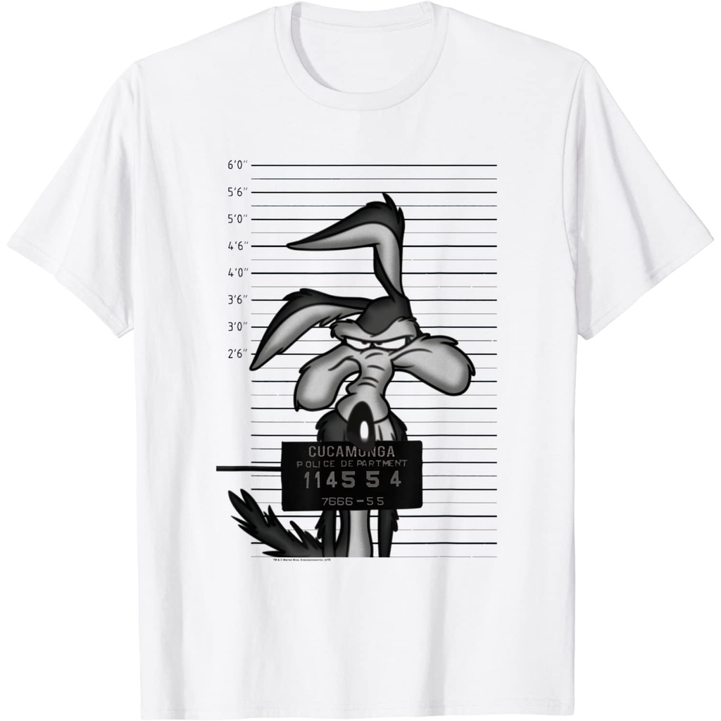 Baju Kaos Dewasa Looney Tunes Wile E. Coyote Busted T-Shirt