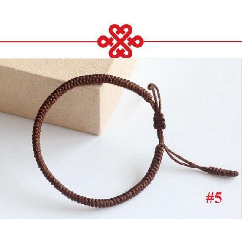 gelang tali simple handmade Tibet gelang Tibet gelang etnik Tibet gelang rantai gelang rajut gelang jalin gelang cople gelang persahabatan gelang BTS gelang mix gelang polos